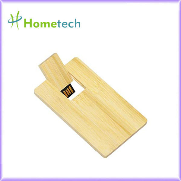 Movimentação de madeira de bambu do flash de USB do cartão de 8-16MB/S 32GB