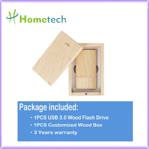 Movimentação instantânea de madeira do FCC 15MB/S 64GB USB do retângulo