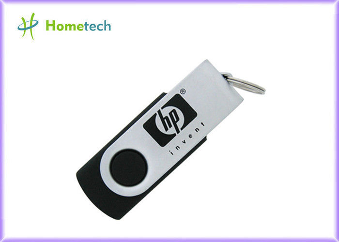 O disco personalizado do giro U, varas de USB da torção com o diodo emissor de luz de alumínio da armadura/luz aceita 1 paypal - 64GB