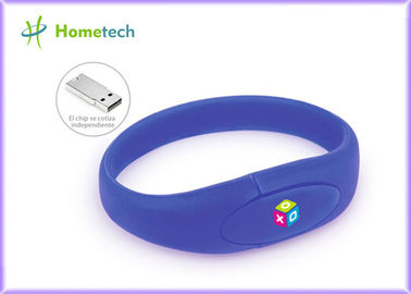 Vara maioria de Wirstband USB da movimentação do flash de USB do punho do silicone 1gb para o presente relativo à promoção