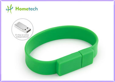 Movimentação relativa à promoção 4GB/8GB do flash de USB do punho de USB do silicone do presente