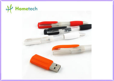 2 em 1 vara plástica Multifunction da memória da pena do Usb do azul para estudantes, professor e oficial
