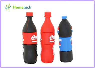 O PVC das garrafas de Pepsi personalizou a movimentação do flash de USB/a vara personalizada presente da memória do Usb