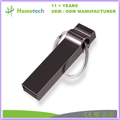 Disco USB de metal premium com durabilidade melhorada com chaveira fácil de transportar chips de grau A