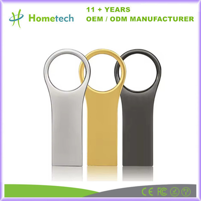 Grade Industrial Metal Thumb Drive Impermeável Grade A Chip 128MB-256GB Capacidade