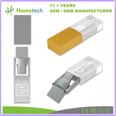 Velocidade OTG USB C Flash Drive Para Windows Mac Android Metal 0-60 graus Celsius