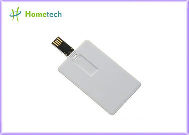 Negócio e presente de época natalícia brancos do dispositivo de armazenamento de USB do cartão de crédito para a escola/estudante