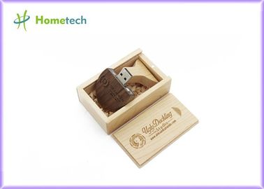 A memória de madeira de USB do Pingpong cola a capacidade real HT-763 de 2GB/4GB 100%