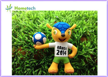 Movimentação personalizada alta velocidade 2GB 4GB do polegar da escola das movimentações do flash de USB dos desenhos animados