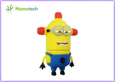 movimentação do flash de USB dos desenhos animados do sequaz 4GB/desprezível mim USB 8GB