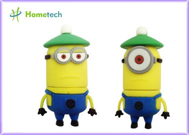 Movimentação do flash de USB do personagem de banda desenhada do OEM da movimentação 4GB 8GB 16GB 32GB 3D do flash de USB dos desenhos animados do sequaz