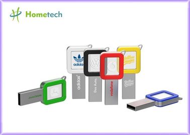 A memória completa genuína da movimentação chave do flash do Usb do metal da forma apoia a proteção de senha