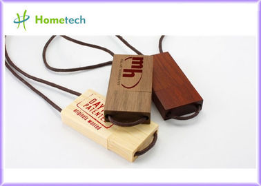 Movimentação de madeira verde do flash de Hotsale USB da promoção com seu próprio logotipo