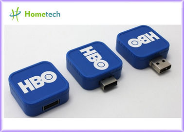 Movimentação dada forma quadrado do flash de USB do giro da forma, 256MB ~ 32GB USB 1,1 cola
