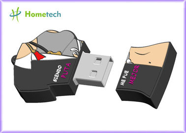 Vara da memória da movimentação 4GB 8GB 16GB 32GB 64GB 128GB USB 2,0 do flash do pvc USB do costume