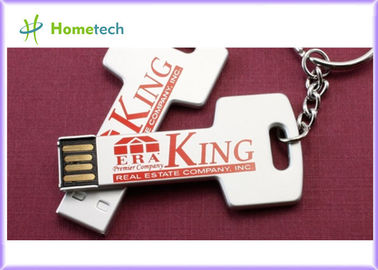 movimentações do polegar de USB da chave do metal 8GB