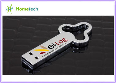 Polegar novo portátil da movimentação da vara da memória Flash de USB 2,0 da chaveta de movimentações do polegar do metal 8GB