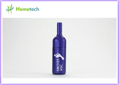O disco instantâneo 16GB de USB da garrafa de vinho, garrafa deu forma a USB 8gb instantâneo
