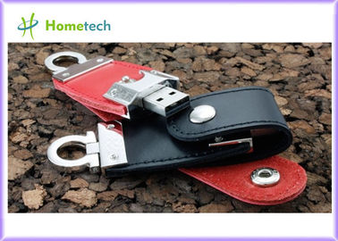 O disco instantâneo de couro 1GB 2GB 4GB 8GB 16GB 32GB USB de USB da alta velocidade 2,0 cola