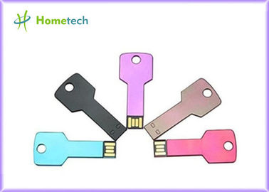 Chave personalizada do metal de 2GB 4GB 8GB a mini deu forma a USB Pendrive USB 2,0 movimentações instantâneas