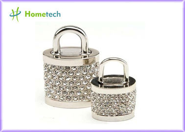 Vara instantânea de USB 2,0 de alta velocidade do diamante do diamante 16GB, movimentação de cristal do flash de USB do fechamento