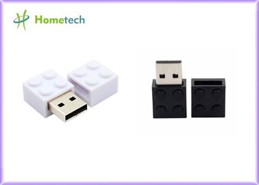 O flash feito sob encomenda do Usb do tijolo do brinquedo conduz o presente plástico de Pendrive do bloco de apartamentos de 16GB 32GB