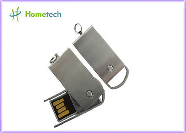 Metal 8GB impermeável USB 2,0 varas de USB da torção, disco da vara U da memória das movimentações da pena
