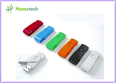 As mini varas plásticas de USB da torção/flash personalizado conduzem com 64GB