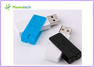 Luz - varas plásticas azuis de USB da torção, movimentação do flash do Mac do retângulo 64GB