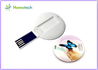 Varas redondas plásticas brancas de USB da torção, movimentação instantânea da vitória 7 da redondeza
