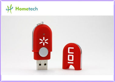 Retângulo plástico vermelho de alta velocidade da movimentação 4GB 8GB do flash de USB para a escola