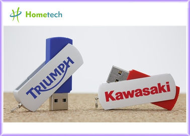 Estilo plástico do giro da movimentação do flash de USB da novidade da forma com transferência de ficheiros 1GB