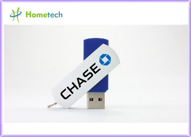 Movimentação plástica azul do polegar da vara da memória da movimentação do flash de USB com 2GB