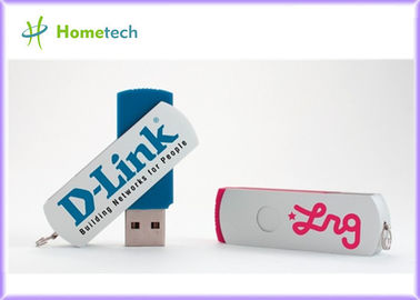 Disco instantâneo da pena da memória da movimentação de USB 2,0 plásticos VERMELHOS da movimentação do flash de USB do retângulo