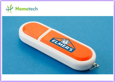 Movimentação plástica alaranjada do flash de USB/movimentação flash de Windows Vista para a casa