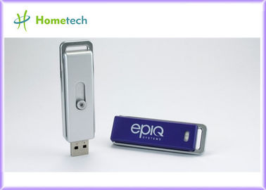 Movimentação plástica 2GB/4GB/8GB do flash de USB USB da movimentação branca da PENA para o presente