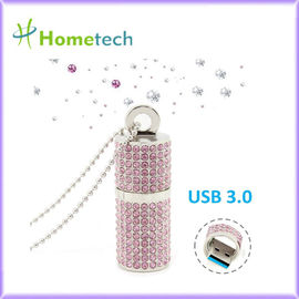 Movimentação de cristal portátil do flash do Usb do diamante 32GB 16GB