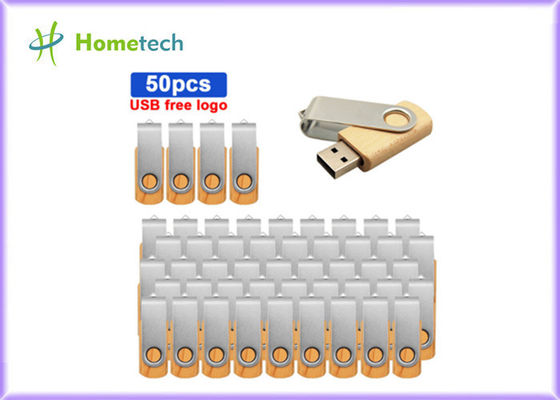 Torção de dobramento USB de madeira Pen Drive 2,0 3,0 giro de 1 GB 4 GB 8GB 16GB 32GB