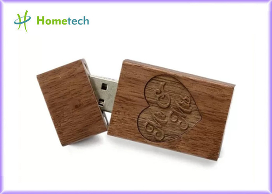 Armazenamento de dados que lê 148 a movimentação de madeira do flash de Mbps 16GB USB