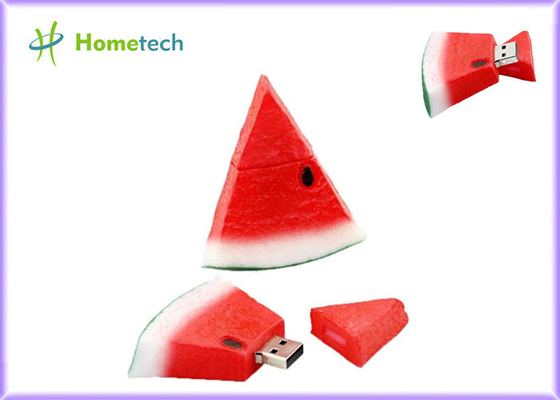 A melancia vermelha dos desenhos animados da movimentação do polegar de 4GB USB 2,0 3,0 USB deu forma