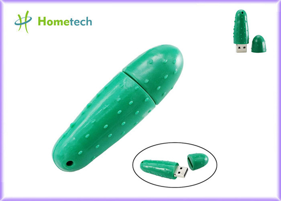 O pepino dá forma à cor de verde instantânea da movimentação 8GB da memória de USB 2,0