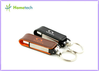Alta velocidade de couro preta/vermelha/do amarelo USB do disco instantâneo 1GB 2GB